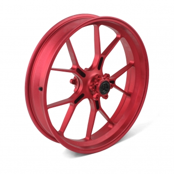 Forged rims set Aprilia RSV4 and Tuono V4 Red